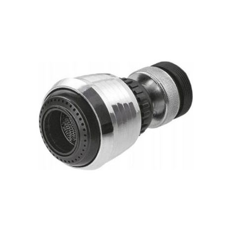 AERATORE REGOLABILE CONNETTORE METALLICO CROMATO