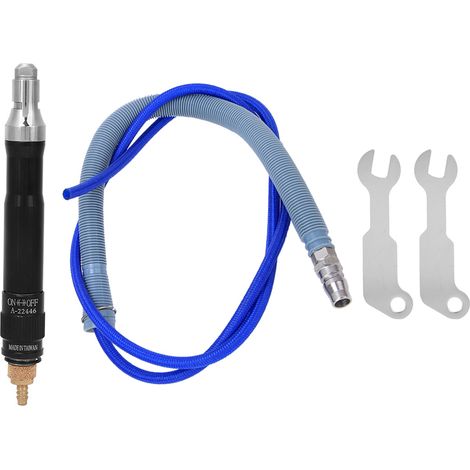 Stylo Graveur Pneumatique Haute Performance 65000 tr/min, Outil de Découpe et Gravure avec Mandrin 3mm (1/5)