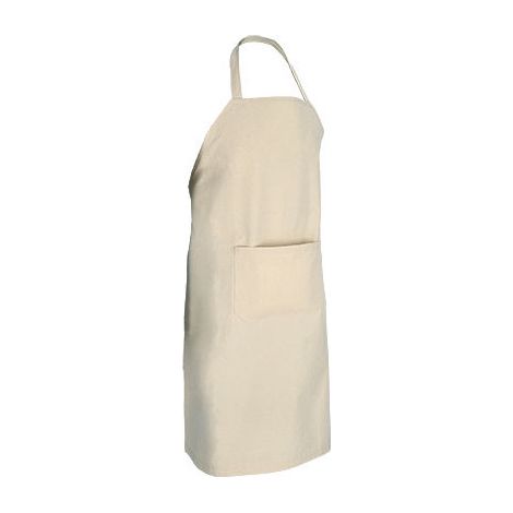 Delantal con peto y bolsillo ZUCCHINI (1/3)
