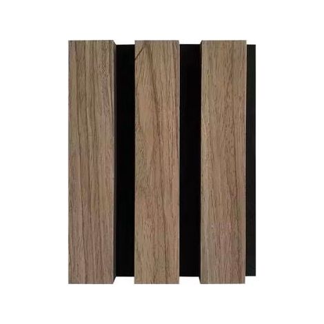 Silumen – Panneau acoustique mural en noyer – Échantillon 15x12 cm – Finition élégante – Absorption sonore optimale – Installation murale ou plafond (1/5)