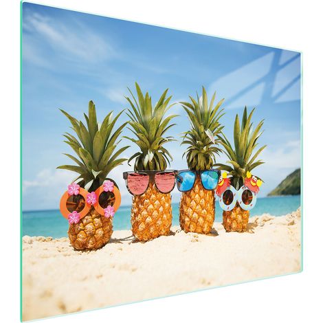 Glasschneidebrett 52x40 Ananas (1/5)
