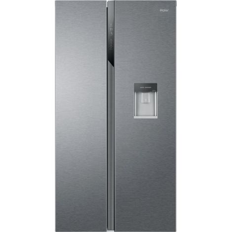 Haier SBS 90 Serie 3 HSR3918EWPG frigorifero side-by-side Libera installazione 521 L E Argento