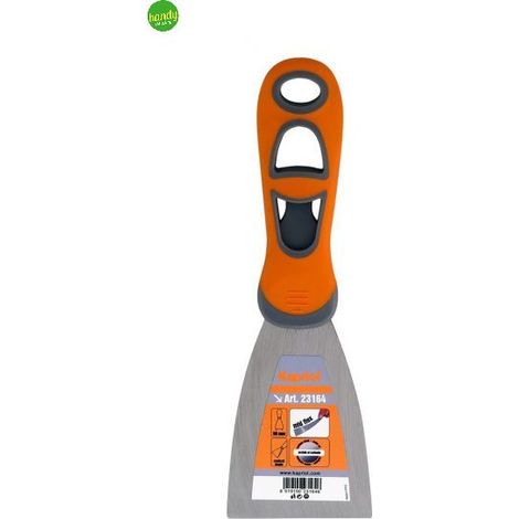 Spatola per stucco Kapriol manico in progrip lama 10 cm
