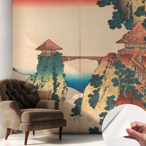 Papier peint autocollant adhésif avec imprimé motifs uniques apparence moderne Paysage pittoresque 250x250 cm (1/5)