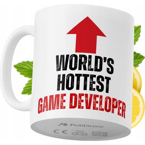 Lustige Kaffeetasse mit witzigem Textdesign für Spieleentwickler – ideal für Geburtstage, Namenstage und Feiertage. Hochwertige Tasse für besondere Anlässe im Homeoffice oder Büro. Farbe: Weiß, 330 ml