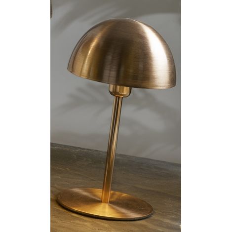 Lampara Sobremesa Koa Oro Rosa 36 Cms. 20Dx36 Cms (1/3)
