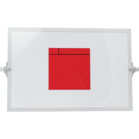 Feuilles de notes magnétiques 10x10 cm rouge (1/2)