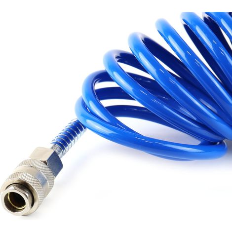 Tuyau spiralé pour air comprimé PE 5x8mm 20m PT-05 amio-02604 (1/4)