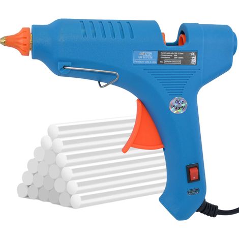 Pistola colla a caldo incollatrice bricolage 60W + 24 stick di colla - echoENG (1/5)