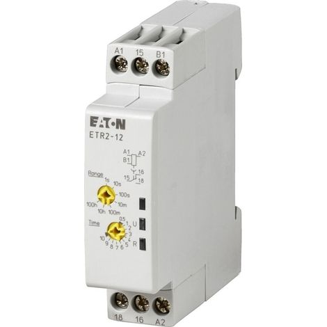 EATON Relé de tiempo electrónico 1W con retardo a la desconexión, 262686