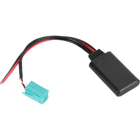 Autoradio Bluetooth Sans Fil Stéréo avec Radio, Adaptateur Aux et Câble, Compatible Clio 2005-2011 (1/4)