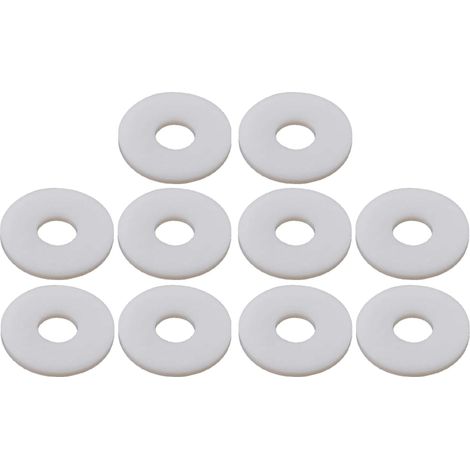 Cyclingcolors – Lot de 10 rondelles plates en nylon DIN 9021 – Diamètre extérieur 35mm – Épaisseur 3mm – Pour filetage M12 – Réparation carrosserie (1/2)