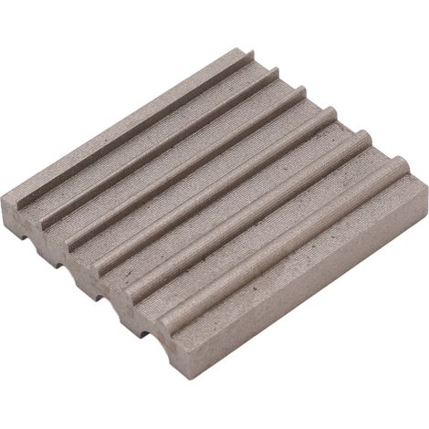 Affûteur de bord de cuir en acier de 6 mm de large, en forme de pelle, à monter soi-même, adapté aux projets de maroquinerie, rainure ronde grise. (1/5)