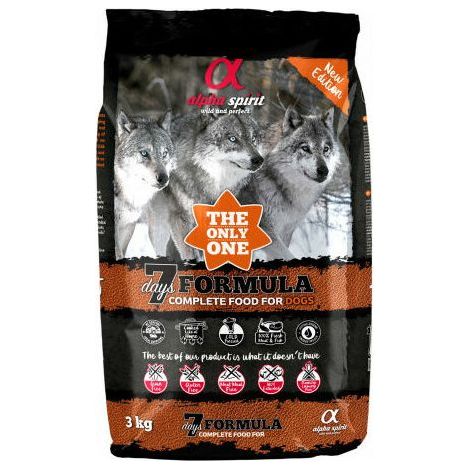 Alpha esprit le seul 7 jours š penser pour chiens - 3 kg