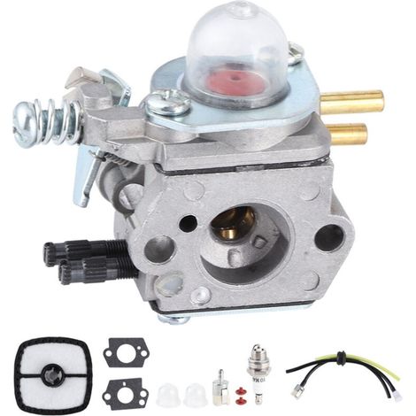 Carburateur pour taille-haie Echo HC1500 – Kit de mise au point avec 10 accessoires – Aluminium durable – Installation facile - C1U-K51