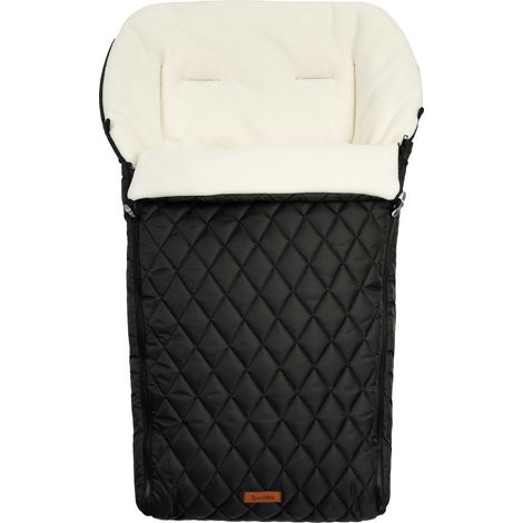 Sac de couchage matelassé noir polaire (1/5)