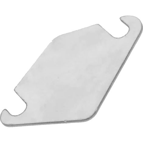 1 pcs Plaque 1.6 en Acier Inoxydable, Joint de Vanne, joint EGR en acier inoxydable EGR joint d\'étanchéité EGR Block,