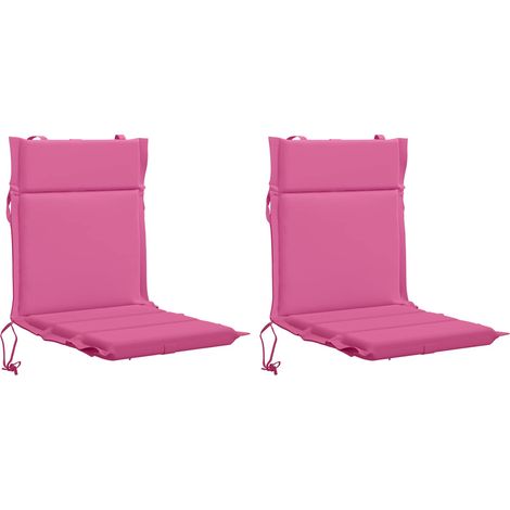Cojín de Silla de Respaldo Bajo GEMERT 2 uds. 100% Poliéster vidaXL (1/5)