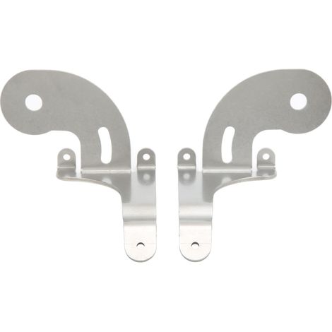 2pcs Spotlight Mounting Bracket Left Right Stainless Steel Chrome Replacement for Mini R50 R52 R53 (1/5)