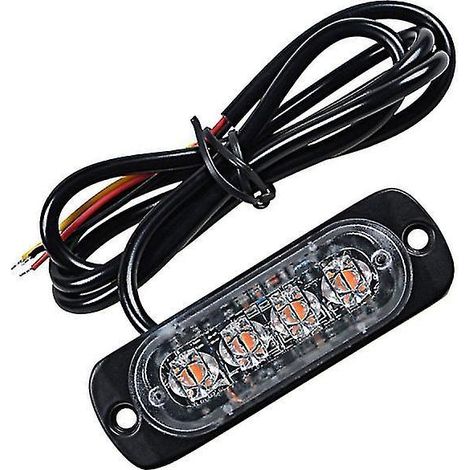 Barre lumineuse pour moto (4 pièces)