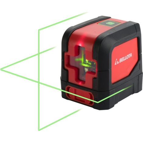 BELLOTA NIVEL LASER 2 PLANOS 20 M LUZ VERDE NIV20V