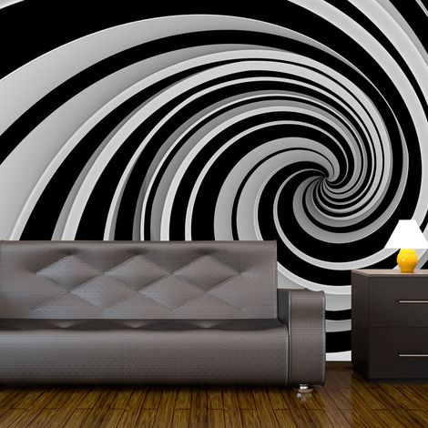 Fotomurale - Black and white swirl - 300x231 (1/4)