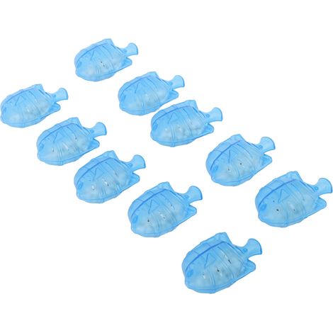 10 Stück Fischförmige ABS-Luftbefeuchterreiniger Blau Universal Warm- und Kaltnebel-Luftbefeuchterreiniger (1/5)