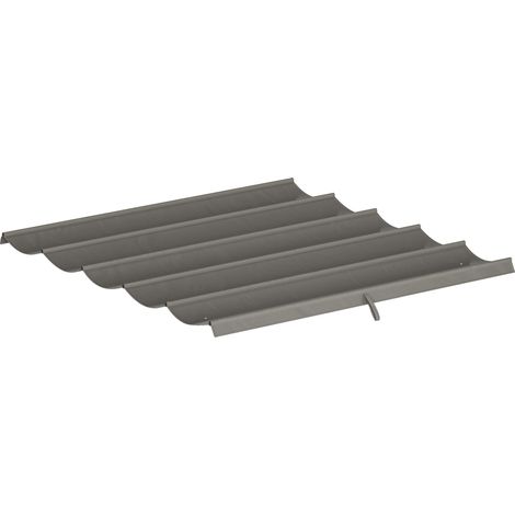 Outsunny Tetto di Ricambio per Gazebo da 3x3 m in Tessuto Grigio Chiaro