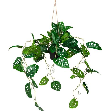 Plante artificielle MONSTERA CLIMB Vert hjh OFFICE (1/2)