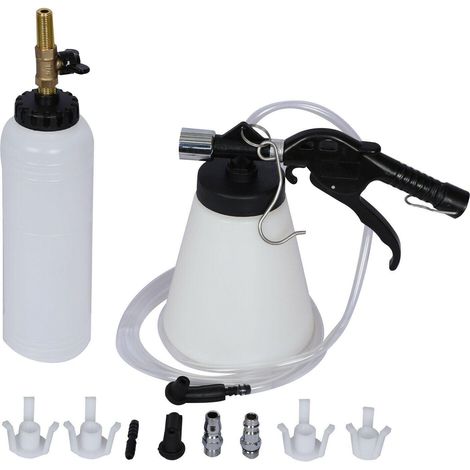 Dispositivo de purga de frenos purgador de aire comprimido botella de recambio 1 litro coche 160002517 (1/5)