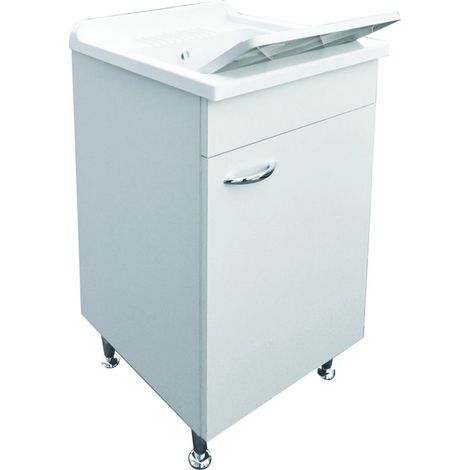 Lavabo avec meuble hydrofuge (1/2)