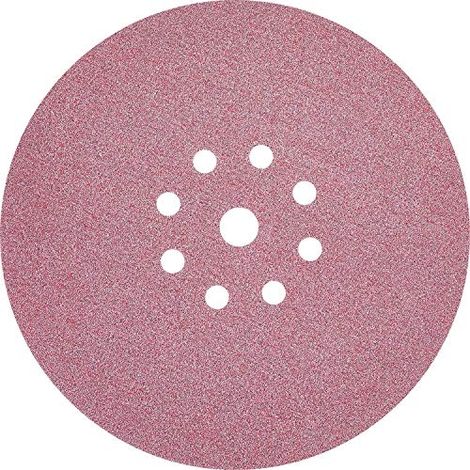 Makita – B68404 Disque à lamelles 225 mm – Grain 120 – 25 pièces avec velcro et 9 trous – Pour ponçage plaques de plâtre (1/8)