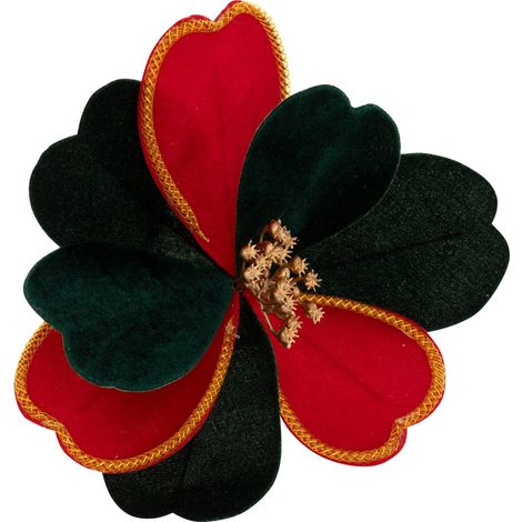 Soggetto magnolia h.22cm rosso e verde - Atmosphera créateur d'intérieur (1/2)