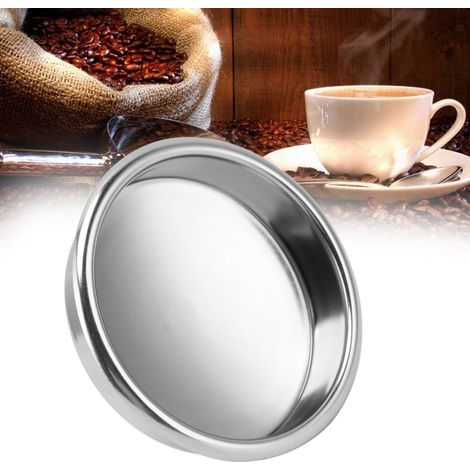 [Rückspül-Blindfilter] [58 mm] [Siebeinsatz] [Druckentlastung, Kaffeemaschinenreinigung] Siebträger-Einsatz-Spülkorb für 58-mm-Kaffeemaschinen, Edelstahl-Heizelement, Reinigungszubehör (1/5)
