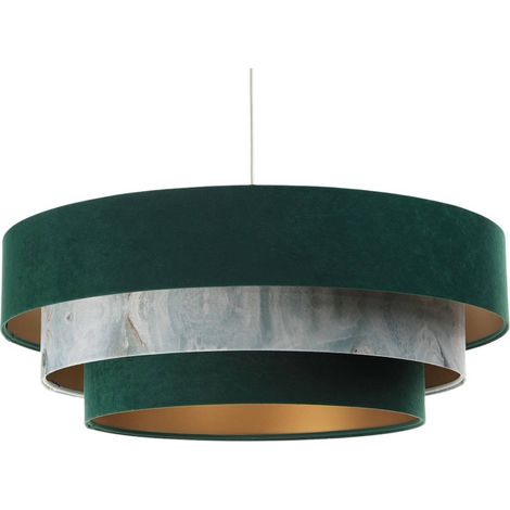 Suspension triniti - Vert intérieur doré et décoration (1/5)