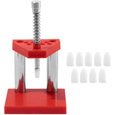 Outil de Réparation de Montre Extracteur de Montre Professionnel Presse à Aiguille de Montre Kits de Réparation de Montre pour Réparer et Assembler (1/5)