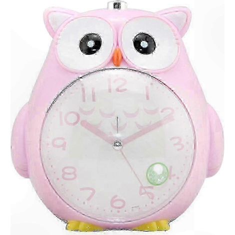 Eulen-Schreibtischlampe mit Bewegungsmelder, Wecker mit Schlummerfunktion, verspieltes Nachtlicht für Kinder, Mädchen und Schülerinnen, Eulen-Design, eingebauter Timer, sanftes Licht, perfekt für Büro (1/5)