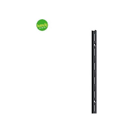 cremagliera singola - 100 cm. - nero (1/3)