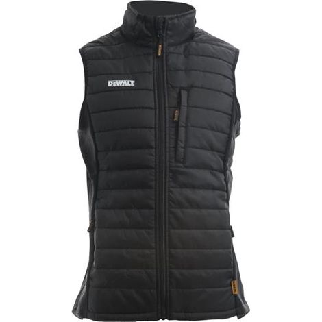 DeWALT FORCE Men's Sleeveless Bodywarmer Vest - Black, Size XL (1/10)