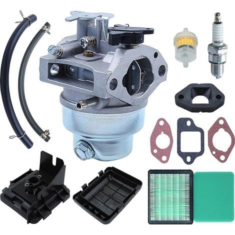 Kit Carburateur pour Honda GCV160 GCV135 GC160 GC135 GCV160-OHC Moteur et Tondeuse, Carbu GCV 160 Tondeuse à Gazon avec Bougie d'allumage,Filtre à Air,Joint, Pièces de Rechange 16100-Z0L-023 (1/5)