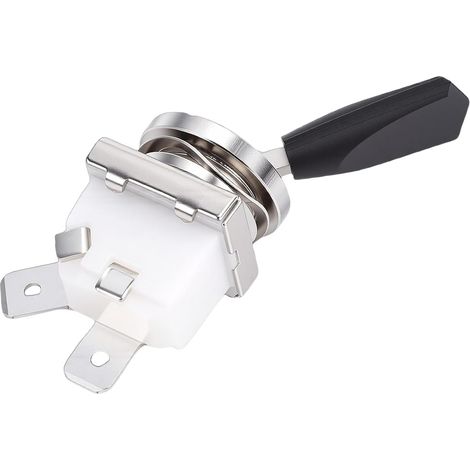 Heavy-Duty Metal Rocker Switch, 10A 12V 5A 24V, with 14.5mm Mounting Hole, for Classic Car Aston Replacement (1/5)
