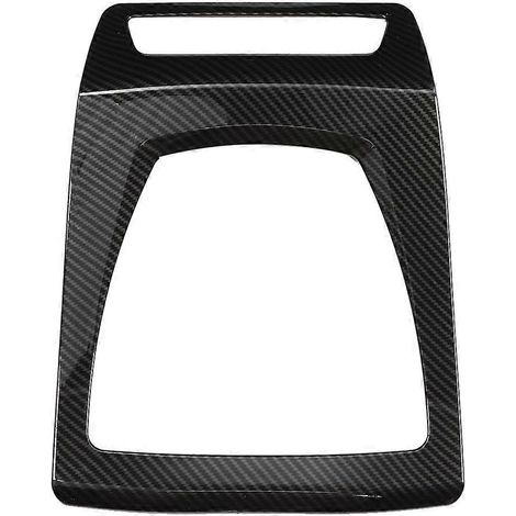Cache de liseuse avant gauche en ABS, compatible avec BMW X3 F25 (2014-2017), aspect fibre de carbone. (1/4)