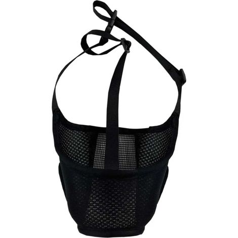 Muselière Noire pour Chien - Anti-morsure, Anti-aboiement et Anti-ingestion