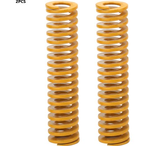 ressorts de moule extra légers jaunes (TF1250mm) OD 12 mm ID 6 mm