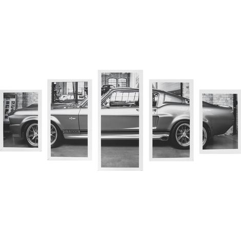 sur toile sans cadre motif voiture décoration murale pour (1/5)