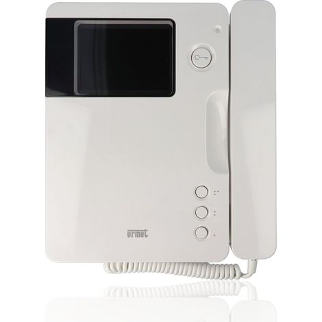 Monitor Urmet 1740/40 Videocitofono Signo a Colori TFT Bianco (1/5)