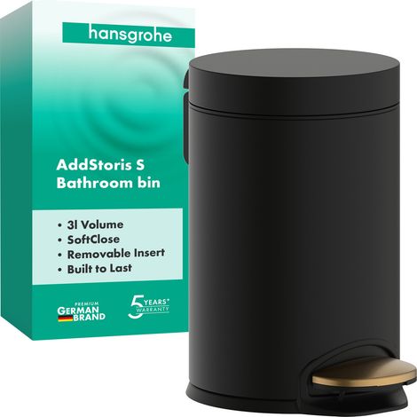 hansgrohe AddStoris poubelle à pédale, 41775140, 41775140 (1/3)
