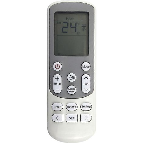 Télécommande universelle de remplacement DB93-14643S pour climatiseur Samsung DB63-03556X003, DB93-15882Q, DB93-1463T et DB93-14643F. (1/5)