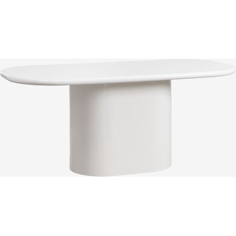 Tavolo da pranzo ovale 200x105 cm in MDF Milford SKLUM