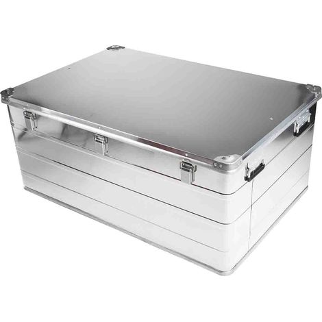 Malette de transport RS PRO en Aluminium, Dimensions externes 510 x 1180 x 785mm , étanche ( Prix pour 1 ) (1/3)